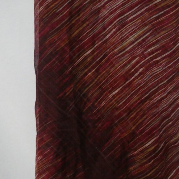 Unbranded | OS | Elegant Earthy Toned Sheer Scarf - Picture 5 of 14